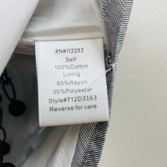 GREYLAN Cold Shoulder Long Sleeve Dress M cotton - Picture 9 of 15